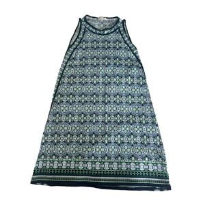 Max Studio Women’s Dress Blue, White, & Green, Size: Extra Small